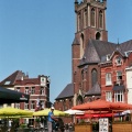 Met ligfiets op de Markt in Roermond