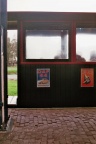 Reclame voor de Daf 44 op op de tram in het Veenpark
